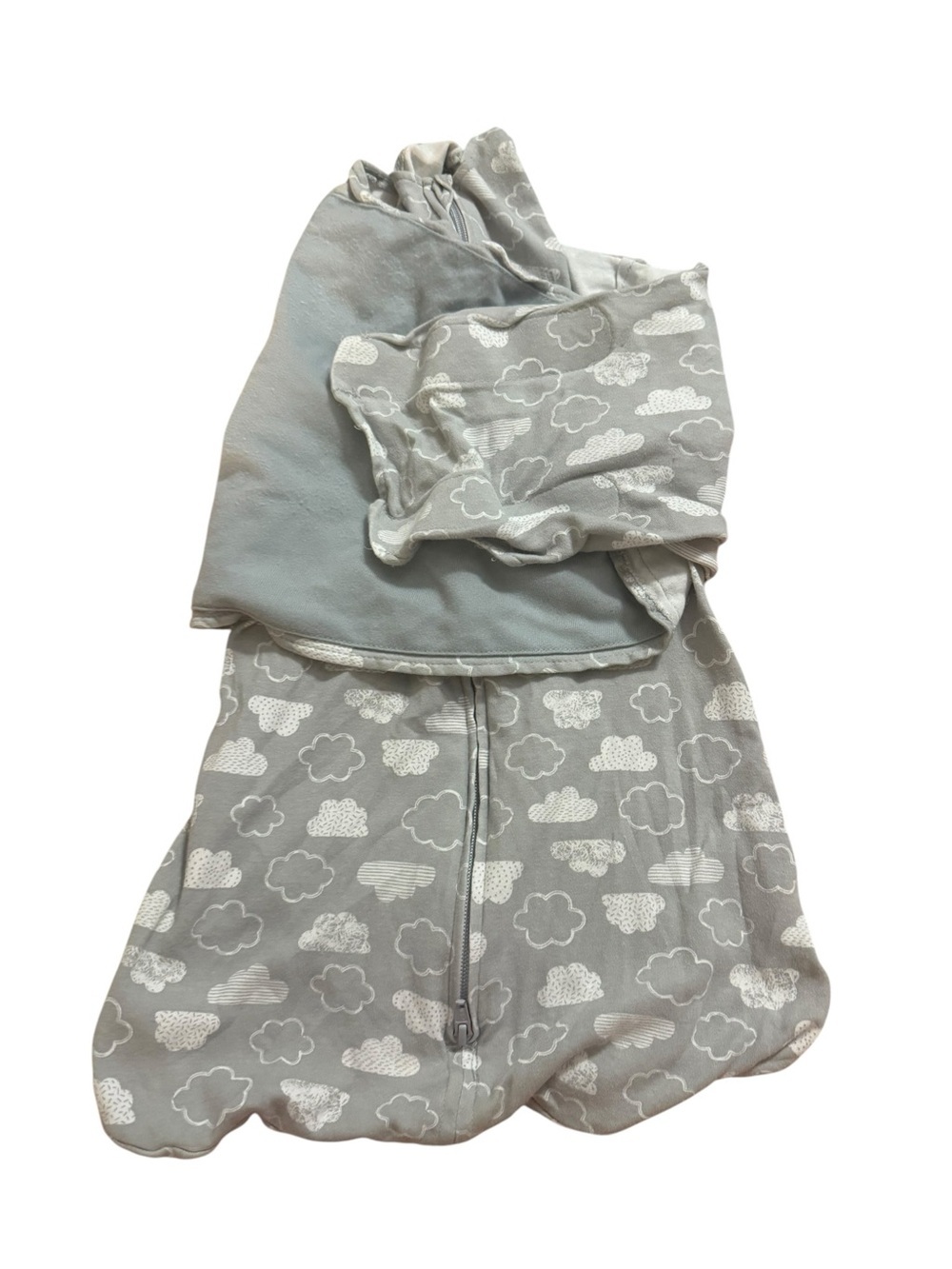 Halo sleep sack Baby Zip Sleep Sack - Gray Cloud Print